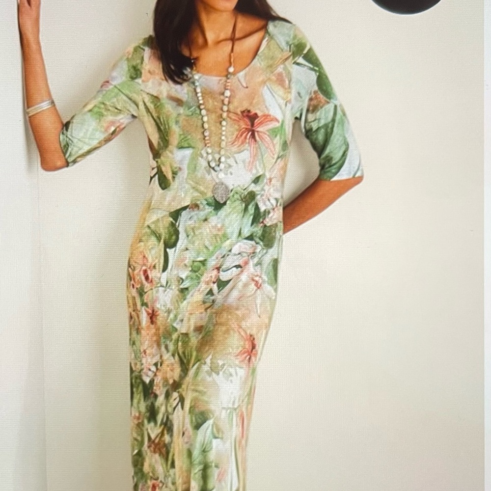 Soft surroundings maxi dress. Size M. Brand new with tags